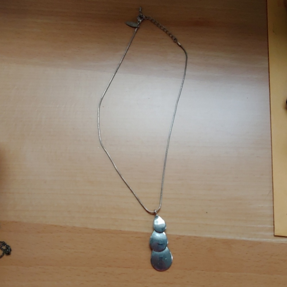 Silver necklace